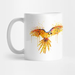 Flying Parrot watercolor Mug